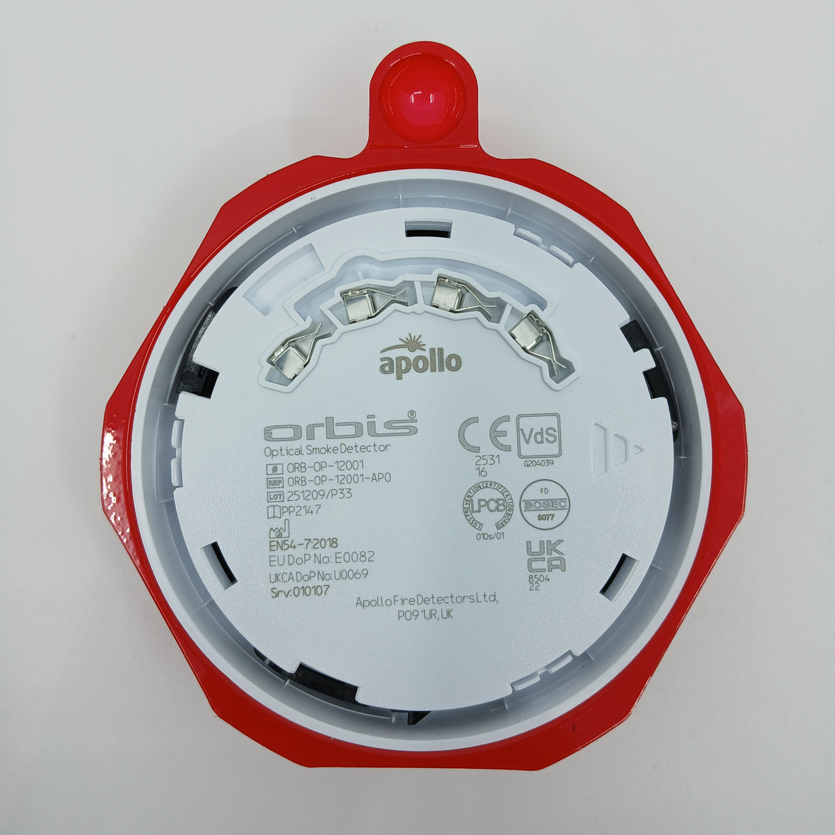 Apollo ORB-OP-12001-APO Orbis Optical Smoke Detector - JEM Systems UK