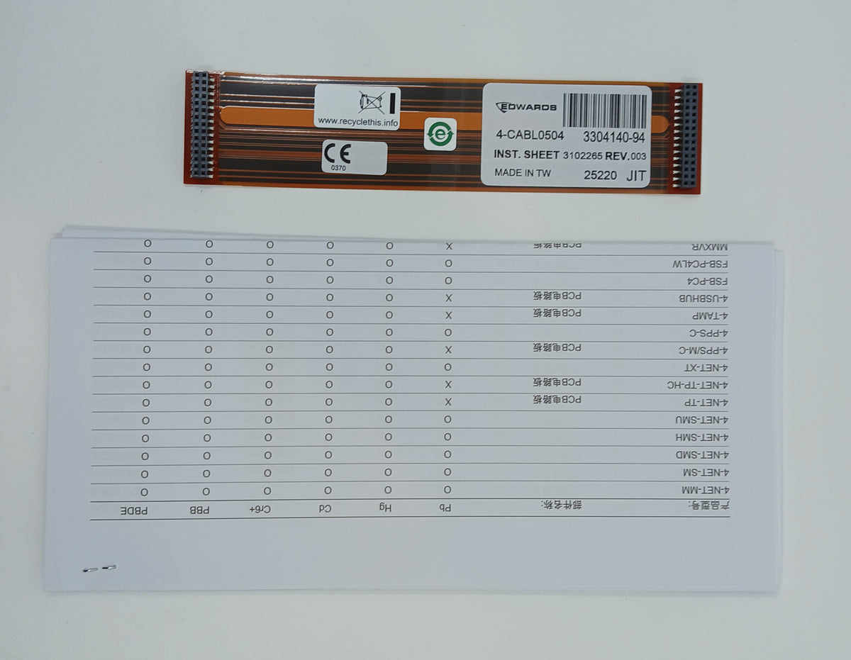 Edwards 4-CABL0504 - JEM Systems UK