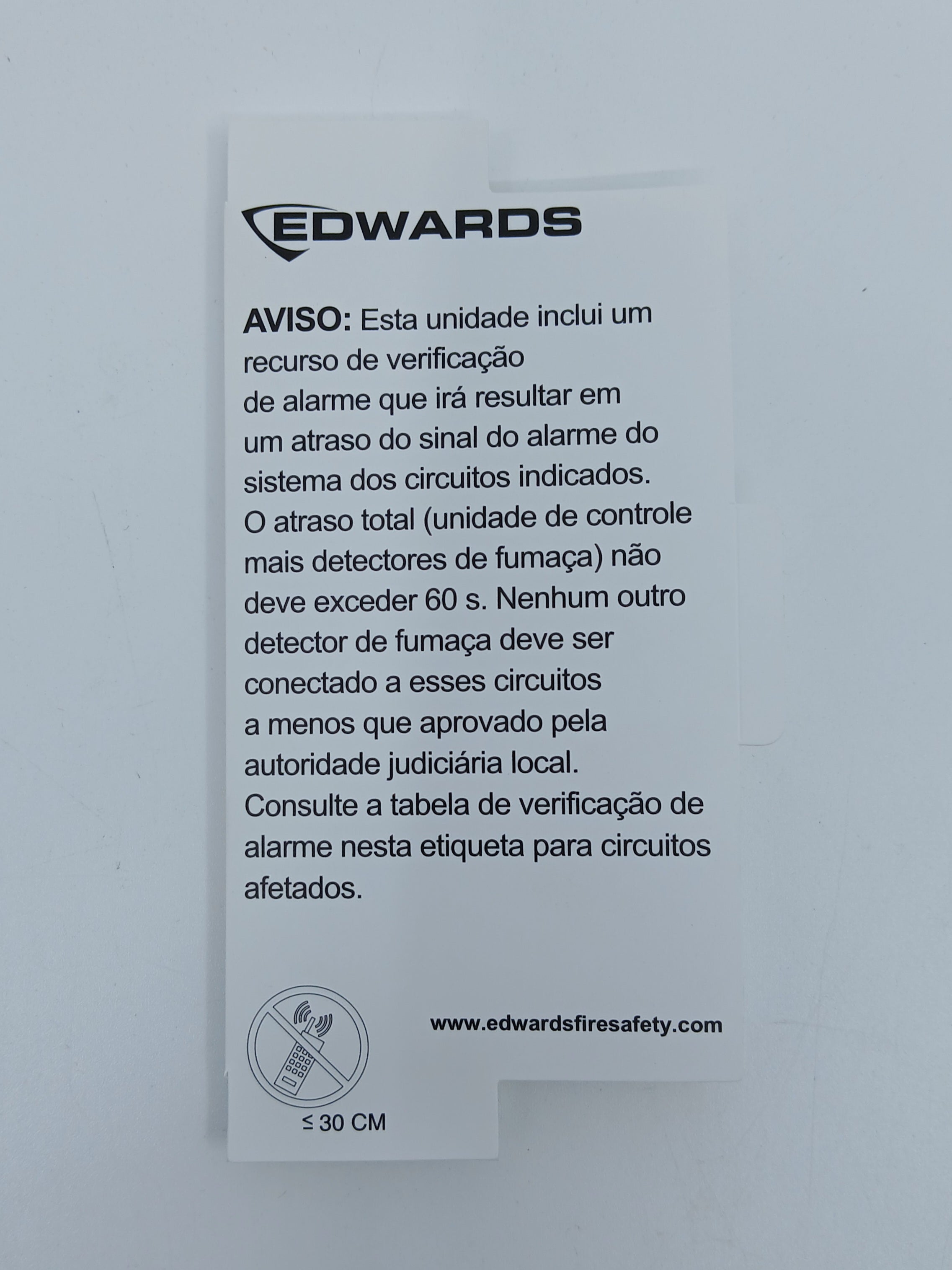 Edwards 4-LKIT-PT Language Kit Panel Door PT