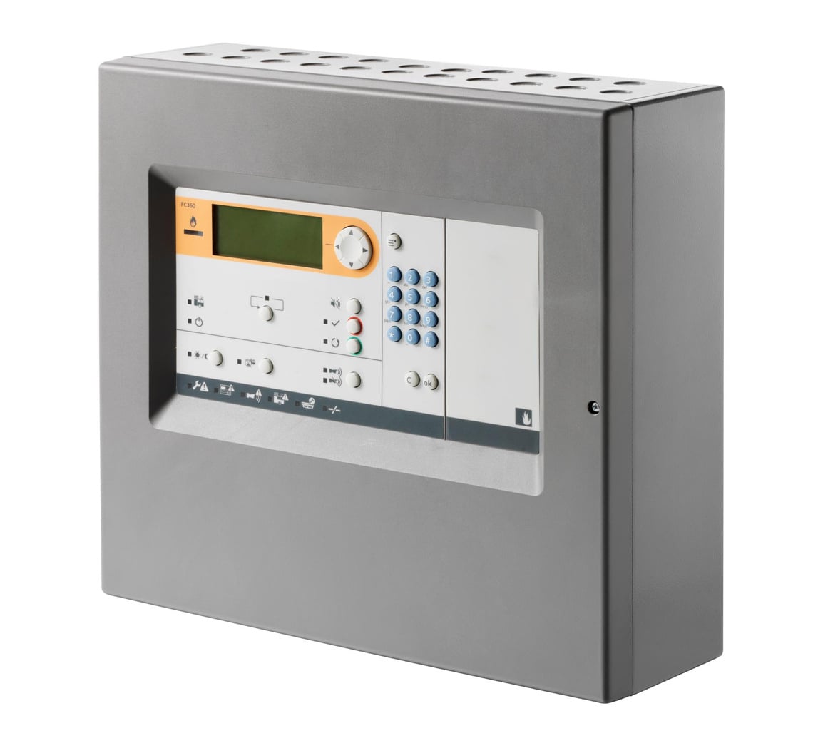 Siemens FC361-ZZ Cerberus 360 1 Loop Compact Fire Panel (No Zonal LEDs) (S54433-C112-A1) - JEM Systems UK