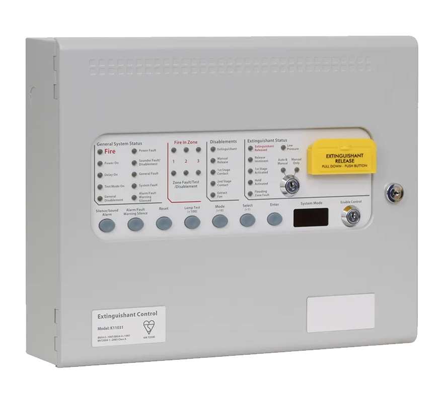 Kentec Sigma XT Extinguishant Control Panel (K11031M2) - JEM Systems UK