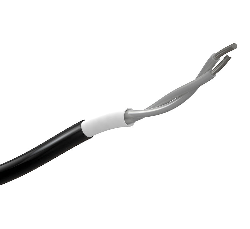 Signaline UL 105°C Fixed Temperature Linear Heat Detector (Black Nylon) (50m) (SL-FT-105-R) - JEM Systems UK