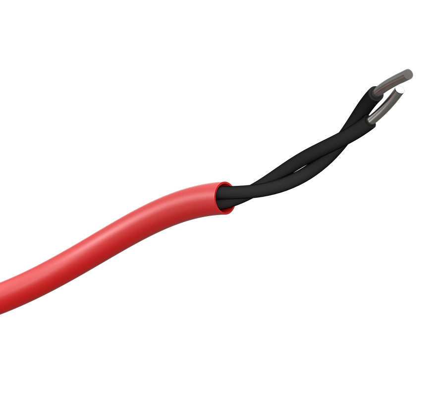 Signaline UL/FM 185°C Fixed Temperature Linear Heat Detector (Red Nylon Sheath) (50m) (SL-FT-185-R) - JEM Systems UK