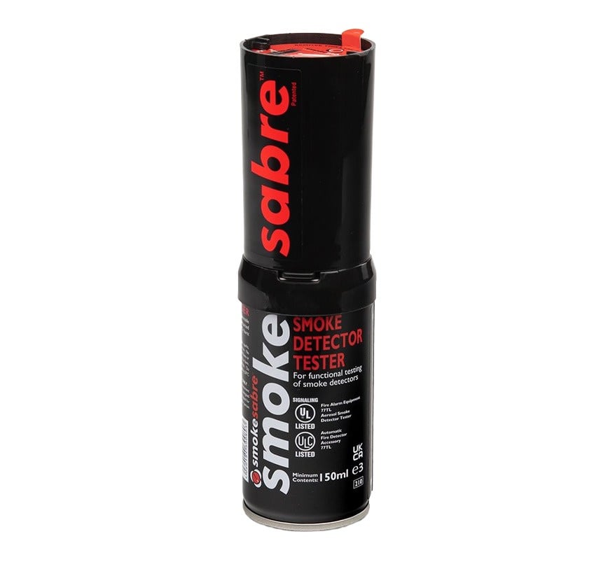 Smoke Sabre Aerosol Smoke Detector Tester 150ml (SMOKESABRE-01-001) - JEM Systems UK