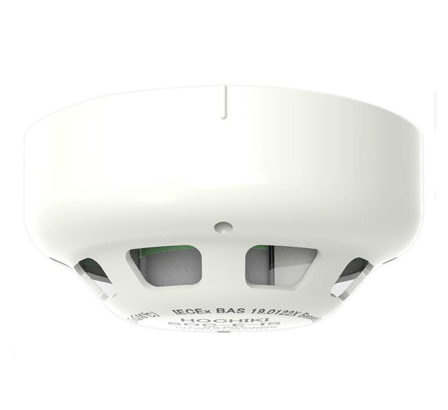 Hochiki Intrinsically Safe Conventional Smoke Detector (Ivory) (SOC-E-IS) - JEM Systems UK