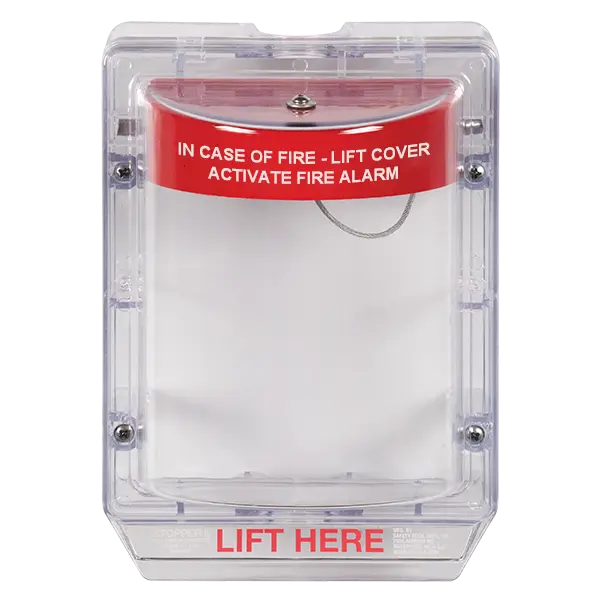 STI-1230 Stopper II - Surface Mount - FIRE ALARM text - JEM Systems UK