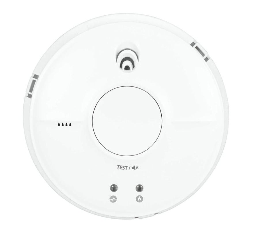 FireAngel Mains Powered Optical Smoke Alarm with Push-Fit Base (SW1-PF-T) - JEM Systems UK