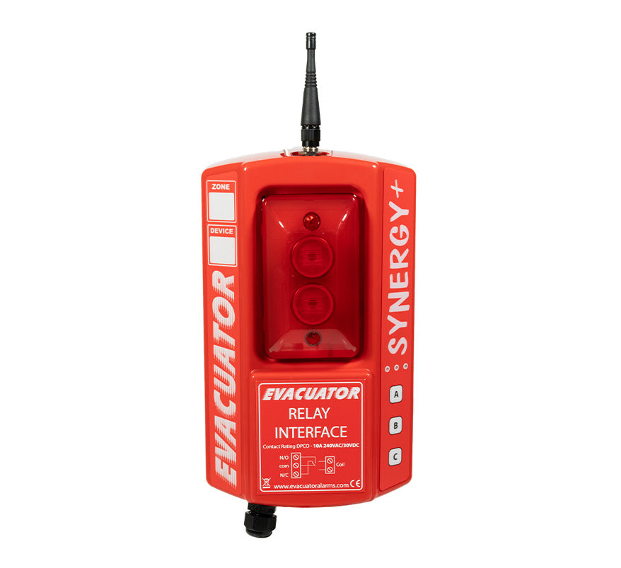Evacuator Synergy+ Wireless Site Alarm Relay Interface (FMCEVASYNP6) - JEM Systems UK