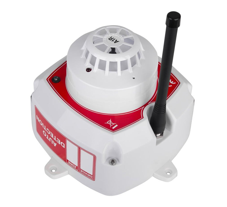 Evacuator Synergy RF Wireless Site Alarm Heat Detector (FMCEVASYNHD) - JEM Systems UK