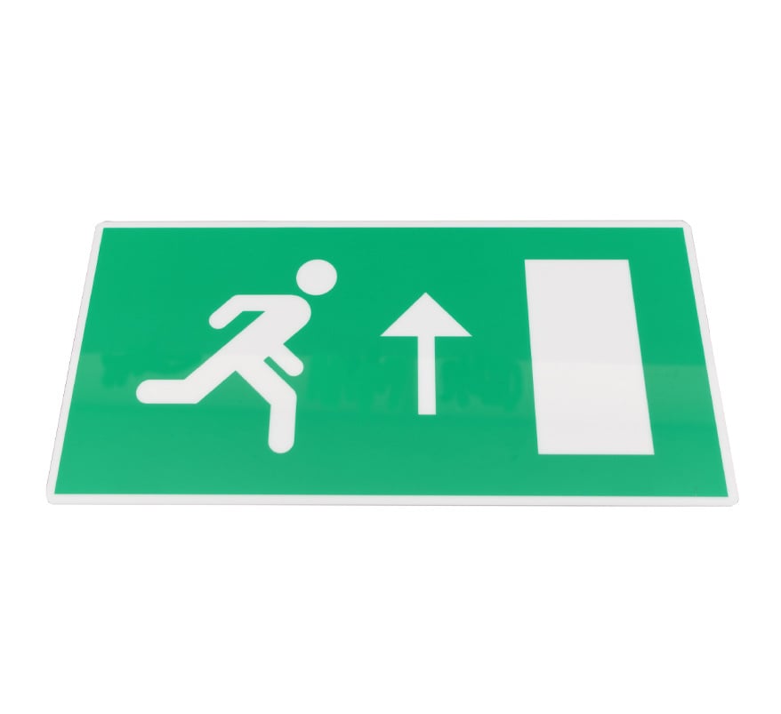 BLE Exit Legend for Thorncliffe Exit Box - Arrow Up (EL-131305-UP) - JEM Systems UK