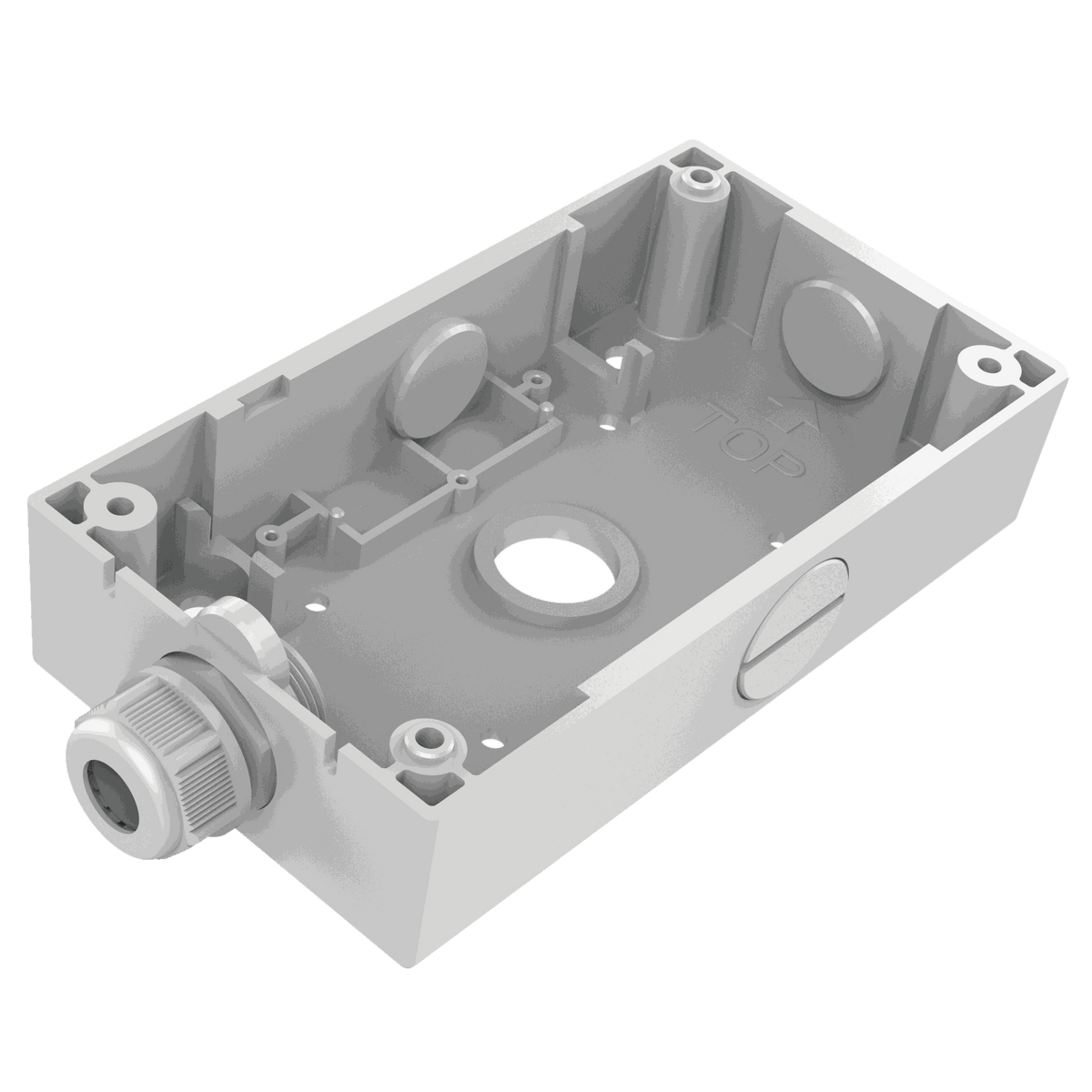 TruVision TVD-SNB-BB Back Box 4-Directional Conduit Indoor & Outdoor - JEM Systems UK