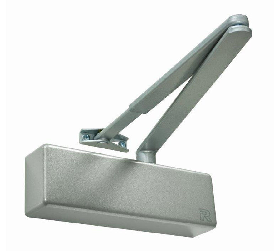 Rutland TS.3204 Fixed Power EN3 Overhead Door Closer - Silver (TS.3204.SLFB.SESE) - JEM Systems UK