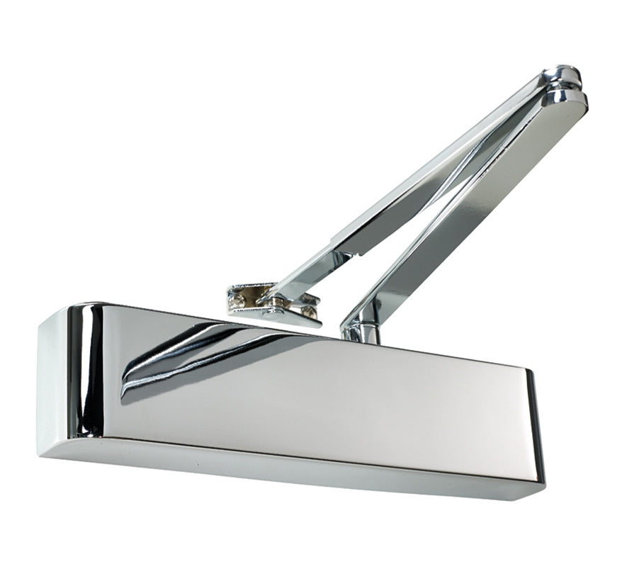 Rutland TS.5204 Variable Power EN2-4 Overhead Door Closer - Polished Nickel Plate (TS.5204BC.SRFB.PNPPNP) - JEM Systems UK