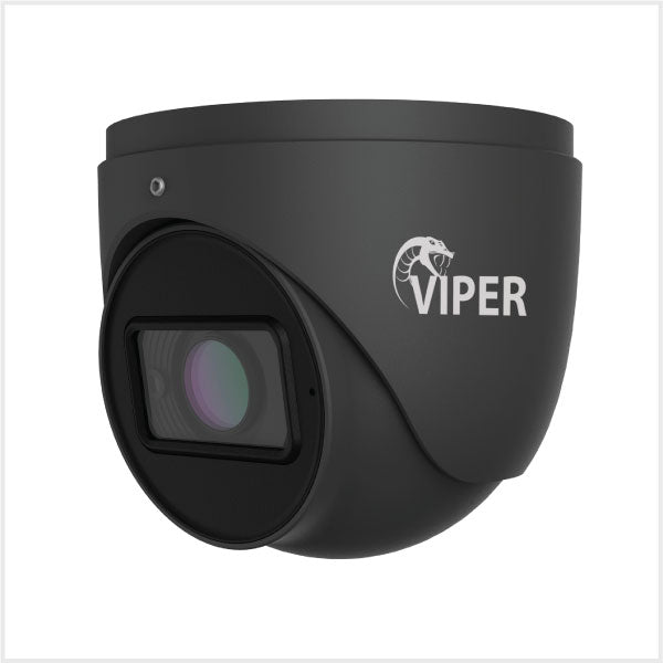 Viper 5MP HD Analogue IR Motorised Turret Camera (Grey Housing)