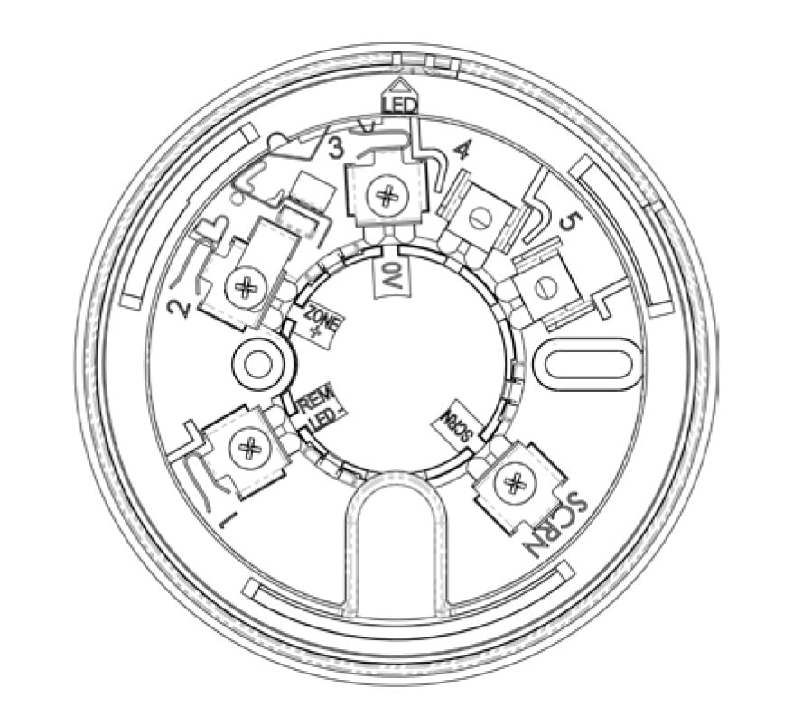 Fike Twinflex ASD Detector Base Assembly (46-0048-202-01)