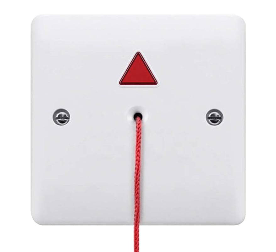 ESP Beacon Accessible Toilet Alarm Pull Cord Module (White) (UDTAPCM) - JEM Systems UK
