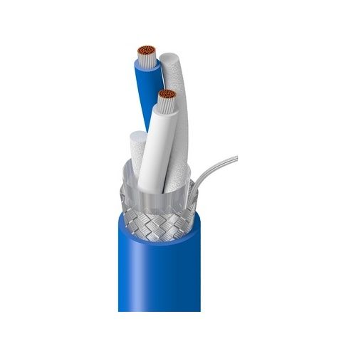 Belden 9463.00305 20/1 Shielded Stranded TC Blue Hose Data Highway Plus Cable, CM, 305m Reel, Blue