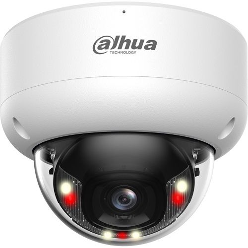 Dahua DH-IPC-HDBW3649EP-S-IL-0280B WizSense IP 6MP Smart Dual Light Fixed-focal Dome Camera, 2.8mm Fixed Lens