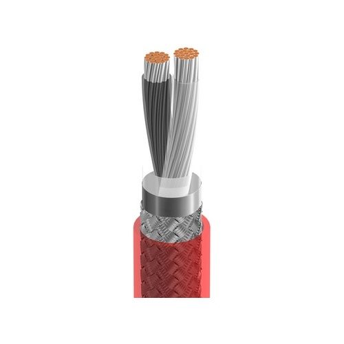 Belden 83652 0021000 18-2 Stranded TC Shielded High Temperature Electronic Cable, CMP, FT6, 305m Reel, Red