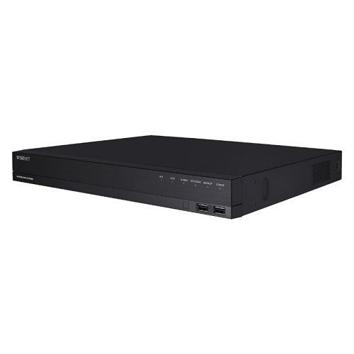 Hanwha ARN-1610S 16-Channel PoE NVR, 80 Mbps, 2 HDD