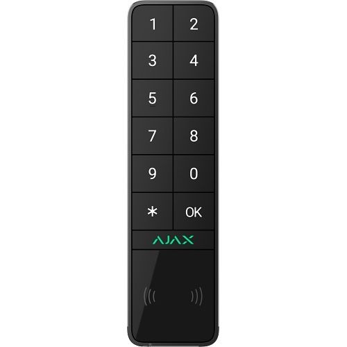 Ajax 99968.286.BL1 KeyPad Outdoor Jeweller ASP, Black