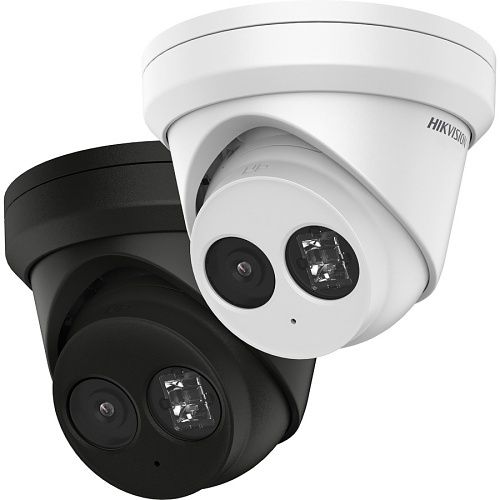 Hikvision DS-2CD2383G2-I Pro Series AcuSense IP67 4K IR 30M IP Turret Camera, 2.8mm Fixed Lens, White