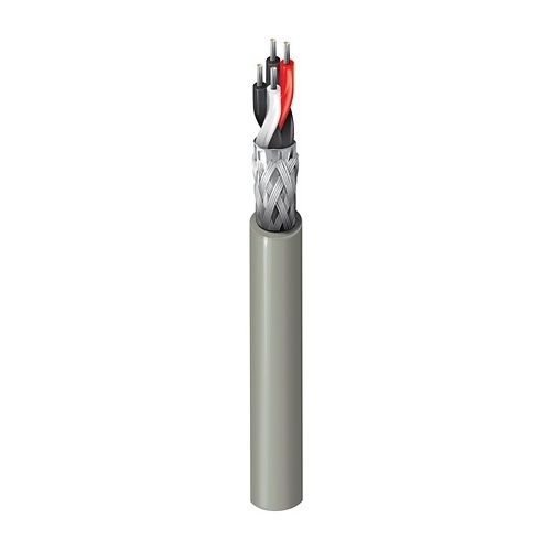 Belden 8302 0601000 22/2 Stranded TC RS-232 Low Cap Cable, CMG, 305m Reel, Chrome