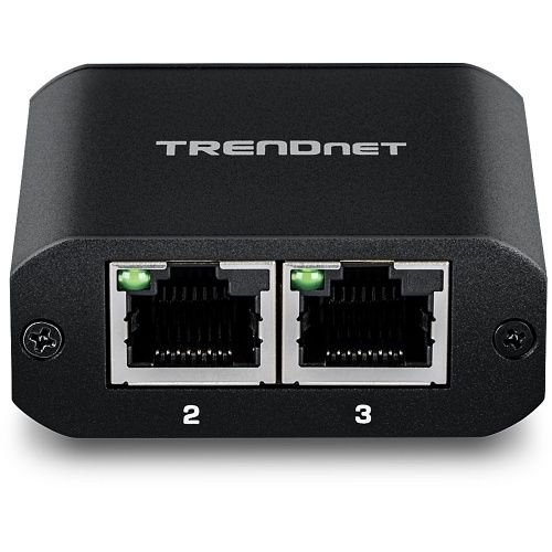 TRENDnet TEG-102S 2-Port Gigabit Splitter with USB Type C Power