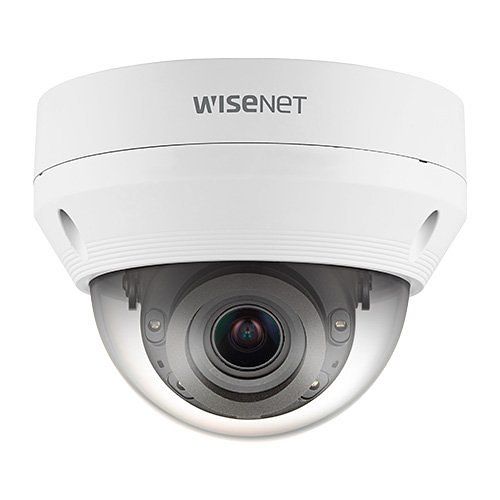 Hanwha QNV-6082R1 Q Series, 2MP IP Dome Camera, 3.2-10mm Varifocal Lens, IR 30M, IP66, White