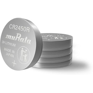 Pyronix BATT-CR2450R 3V Lithium Ion Button Cell Battery, (1) 5-Pack
