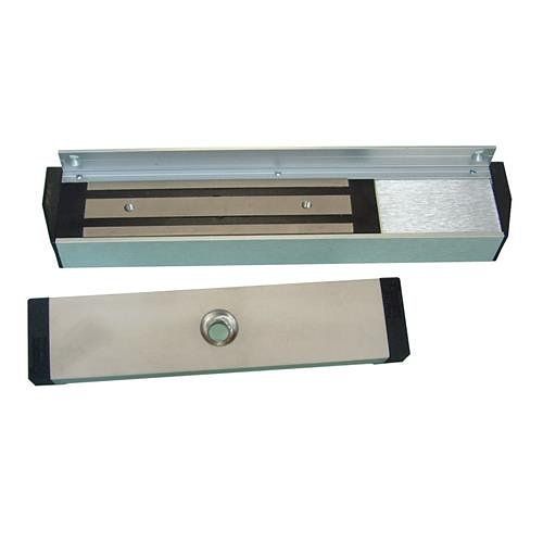Magnetic Solutions MS15SSU-DS Slimline Electromagnetic Lock, Single Magnet, Surface Mount, Unmonitored, Door Sensing
