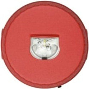Eaton 812013FULL-0114X Fulleon Solista LX Wall LED Beacon, Shallow Base, (I SOL-LX-W/RF/R1/S E34), Red Flash, Red Housing and Base