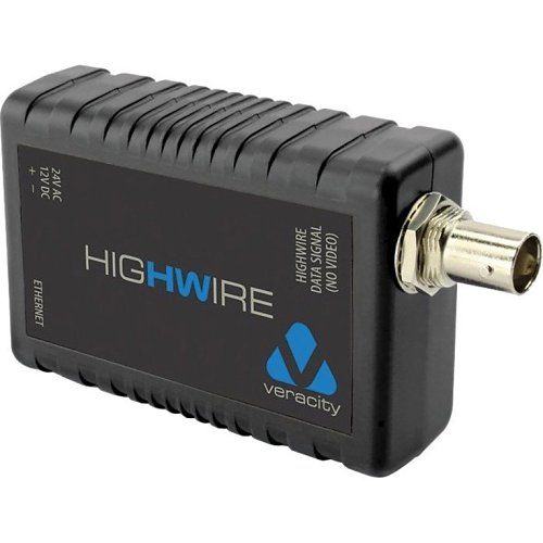 Veracity VHWHW Veracity VHW-HW HIGHWIRE High-Speed Ethernet Over Coax Video Cable Module