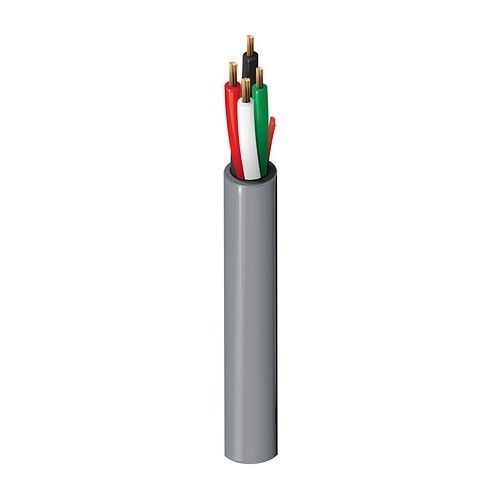 Belden 4302UE.00100 18/4 Stranded BC Security and Commercial Audio Cable, LSZH, CPR Eca, 100m Reel, Grey