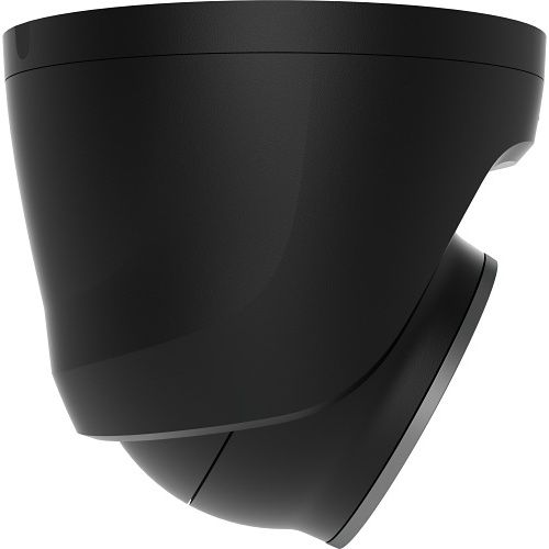 Ajax 126280.197.BL1 TurretCam HLVF 5MP Wired AI-Powered Security IP Camera, 85° Viewing Angle, 4mm Lens, Black