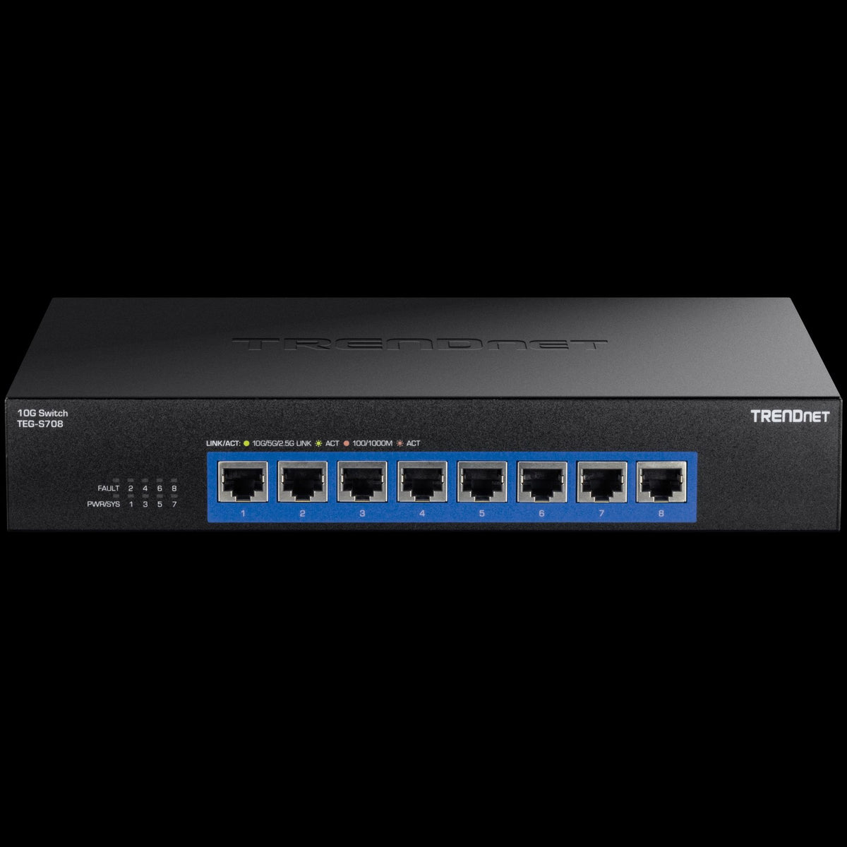 TRENDnet TEG-S708 8-Port 10G Unmanaged Switch