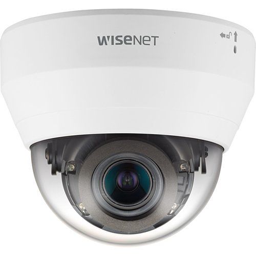 Hanwha QND-6082R1 Q Series, 2MP IP Dome Camera, 3.2-10mm Varifocal Lens, IR 20M, White