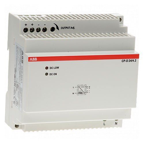 AXIS 01169-001 Power supply for T98A-VE cabinet series, 24 VDC 4.2 A, 100 W, DIN rail