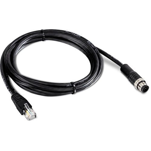 TRENDnet TI-CD02 M12 to RJ-45 Industrial Ethernet Cable, 2m (6.5')