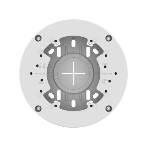 Hanwha SBV-140BW/VEX Back Box, Aluminium, White