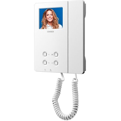 Videx ESVKC-1S/6286 2-Wire Video Kit, 1-Button, 3.5" Videophone, Surface Mount