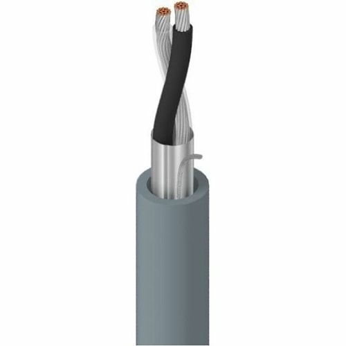 Belden 8762NH.00500 20/2 Stranded TC PE Insulation Security Cable, 500m Reel, Chrome