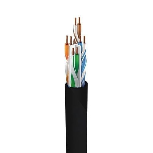 Belden 7965PE.00A305 CAT6 23/4 Pair U/UTP Cable, 305m Reel-in-Box, Black