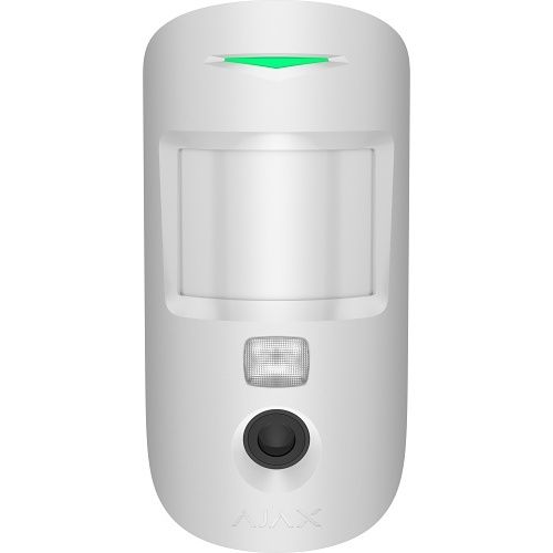 Ajax 118274.309.WH1 Superior MotionCam HD Jeweller Wireless PIR Motion Detector, White