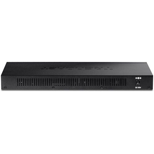 TRENDnet TPE-TG161H-UK 16-Port Gigabit PoE+ Switch, (Replaces TPE-TG160H)