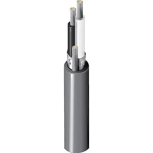 Belden 8719ELW.00500 2-Conductor Data Cable, Low Smoke Zero Halogen, Copper Clad Aluminum, 500m, Chrome, White