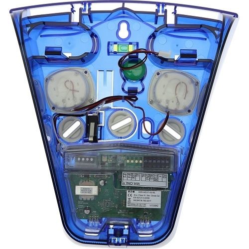 Eaton SDR-WEXT-G2-BL-NC External Burglar Alarm Siren, Wired G2 Blue Lens