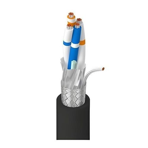Belden 3107ELW.00500 Data Cable, 3107, 2-Pair, LSZH, CCA, 500m, Black
