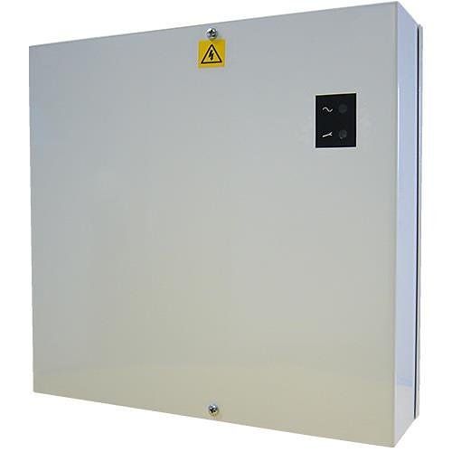 Elmdene G13810BM-8-R Switch Mode Power Supply Unit with Battery Monitoring, 12V DC 10A, H410xW390xD80mm, 8 Fused Outputs