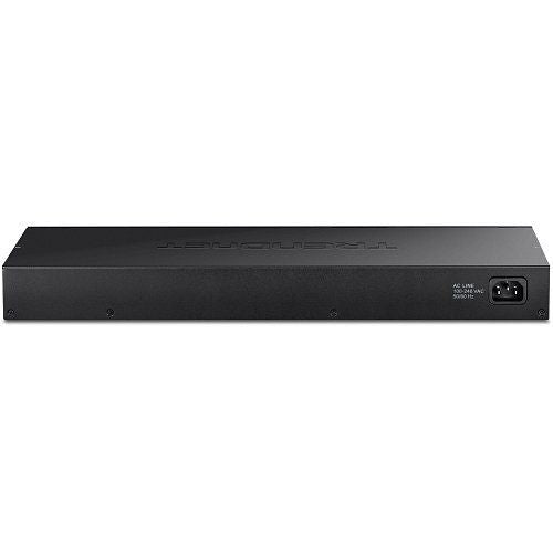 TRENDnet TPE-BG182G 18-Port Gigabit 4PPoE Switch, 8-Gigabit 4PPoE Ports Up to 95W and 8-Gigabit PoE+ Ports Up to 30W